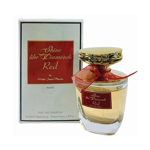 Kristel Saint Martin Shine Like Diamonds Red Eau De Parfum 3.3oz - Picture 1 of 3